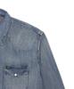 POLO RALPH LAUREN Slub Denim Western Shirt - Blue