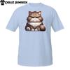 Royal Grumpy Cat T-Shirt – Fluffy Persian Cartoon with No-Nonsense Energy
