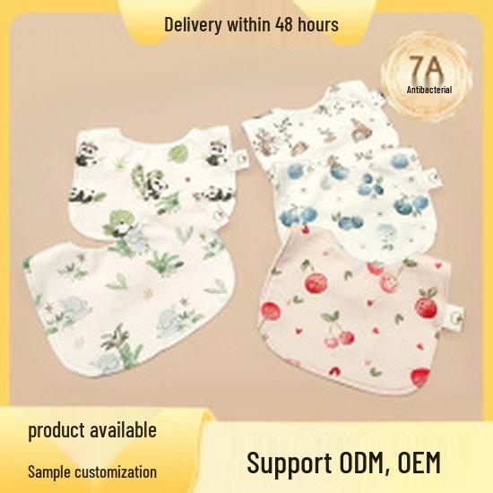 Summer Gauze Baby Sleeping Bag - Newborn Anti-Kick Sleeveless Quilt Vest for Air-Conditioning