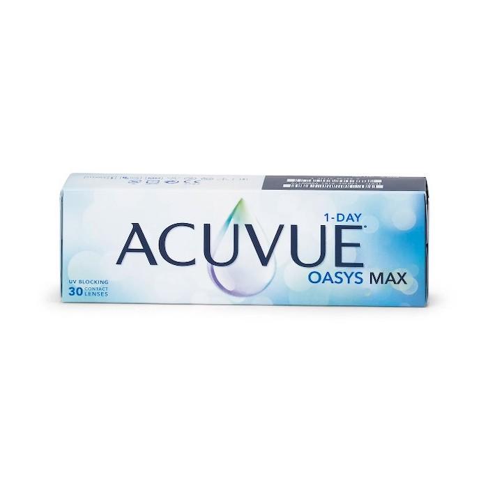 

Acuvue Oasys MAX 1-Day -2.00 BC/8.5 30 Units