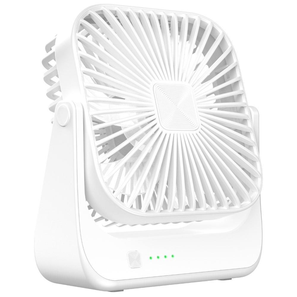 Portable Desk Fan Powerful Wind Table Fan High Quality Circulation Fan Offices белый