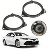 Universal Car Horn Gasket Adapter for Nissan, Toyota, BYD - 6.5 Inch High-frequency Speaker Baffle Pad Bracket