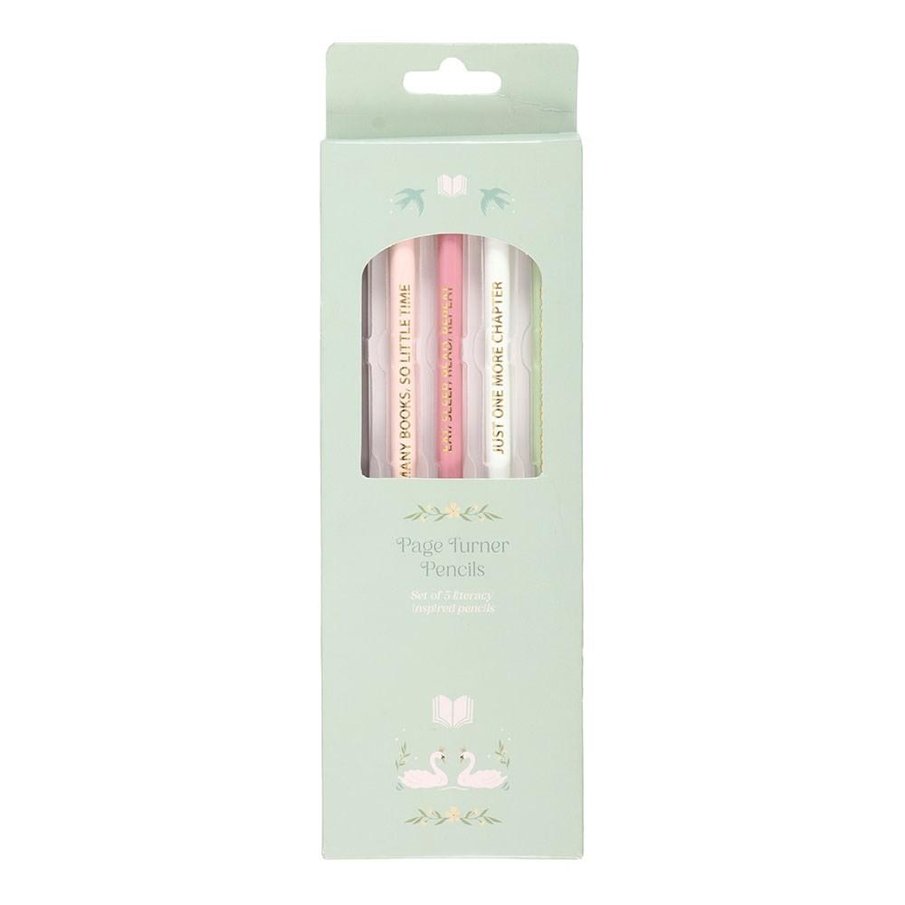 Something Different Von Literatur inspirierte Bleistiftaufsatz-Radiergummis (Packung mit 5)