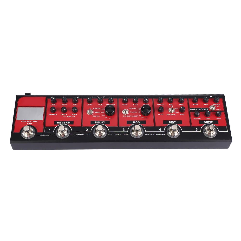 Mini Analog Compressor Electric Guitar Effect Pedal True Bypass Metal Shell