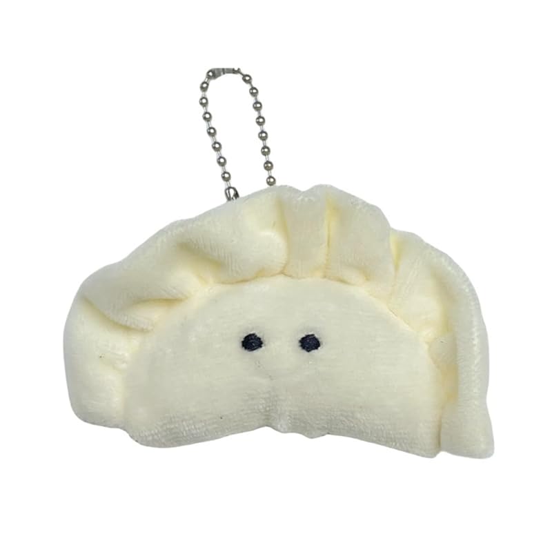 

[88flix] chinese dumpling strap stuffed toy key chain key ring Gyoza gyoza charm pendant Side dish petit carabiner