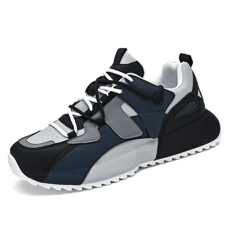 

Модные мужские кроссовки Trend Casual Sport Shoes For Men 2024 Мужские кроссовки British Style Sport Running Shoes Male 44 чёрный