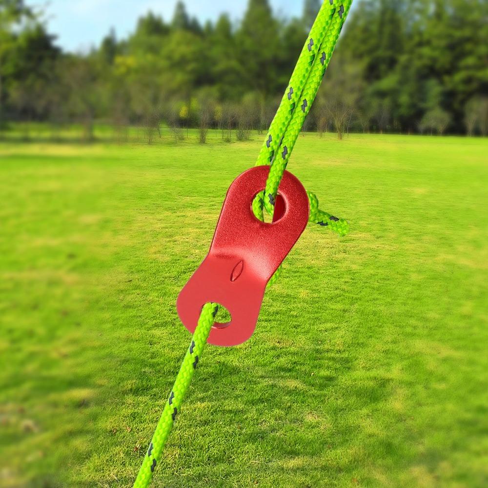 30 Pcs Slip-Proof Cord Adjuster Dual Holes Tent Line Locks Tent Fasteners  Outdoor Activities