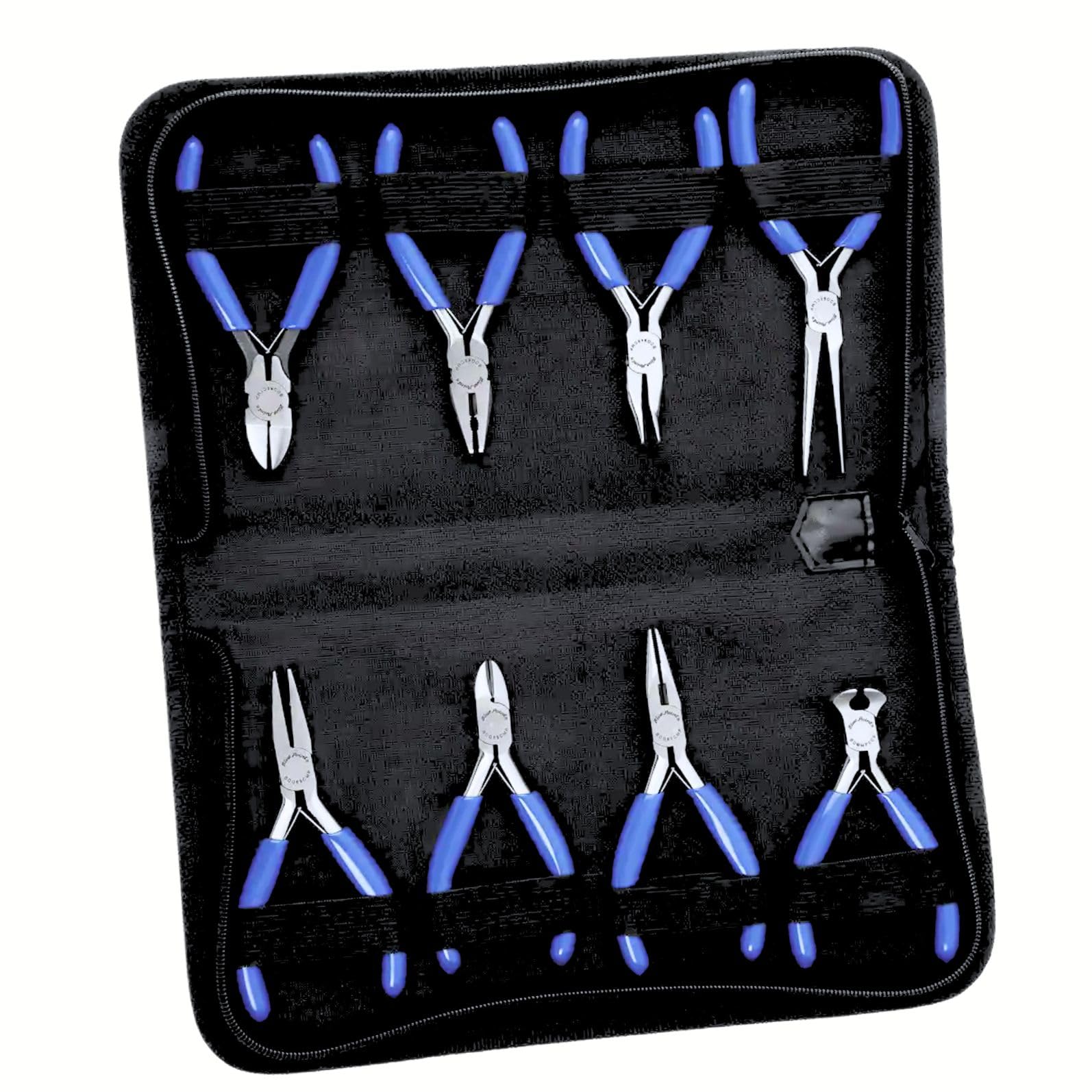 

by Mini Pliers Set for and Precision Tools Blue-Point Snap-on 8-Piece Repair, Maintenance, Wiring, (BDGMPL845)