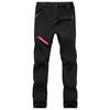 Mens Womens Softshell Pants Winter Warm Windproof Outdoor Hiking Climbing Camping Fishing Travel Trousers