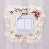 3Pcs/Pack Lace Living Room Wall Protection Cover Bedroom Light Switch Covers Household Polyester Fibre Paste Cloth Decor