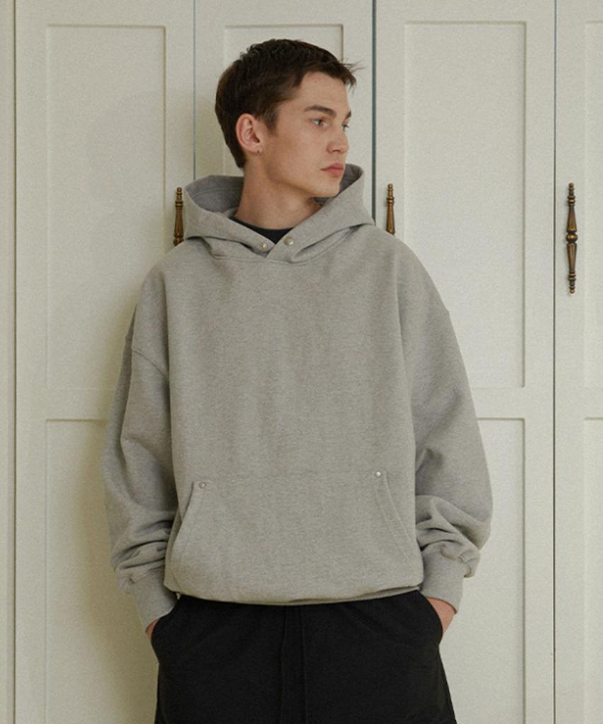 Heavyweight Oversized Warmer Hoodie [Grey]