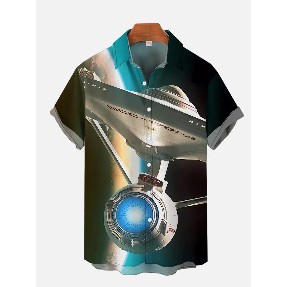 Hawaii Shirts Man New Stars-wars Shirts Men Women Clothes Tee Tops Boys Girls Tees Walker Printing Short Sleeve Shirt