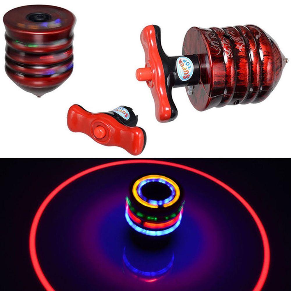 Toy Light-emitting Toy Laser Line Gyro Imitation Wood Gyro Music Gyroscope Spinning Gyro Music Gyro
