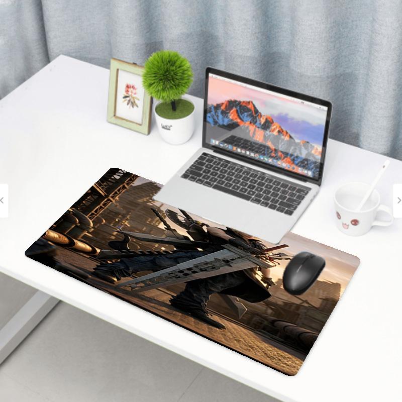 Final Fantasy Print Mouse Pad, Anti‑Slip Desktop keyboard Mat, for PC Laptop Gaming Working Daily Use, Cool Festival Surprise Gift