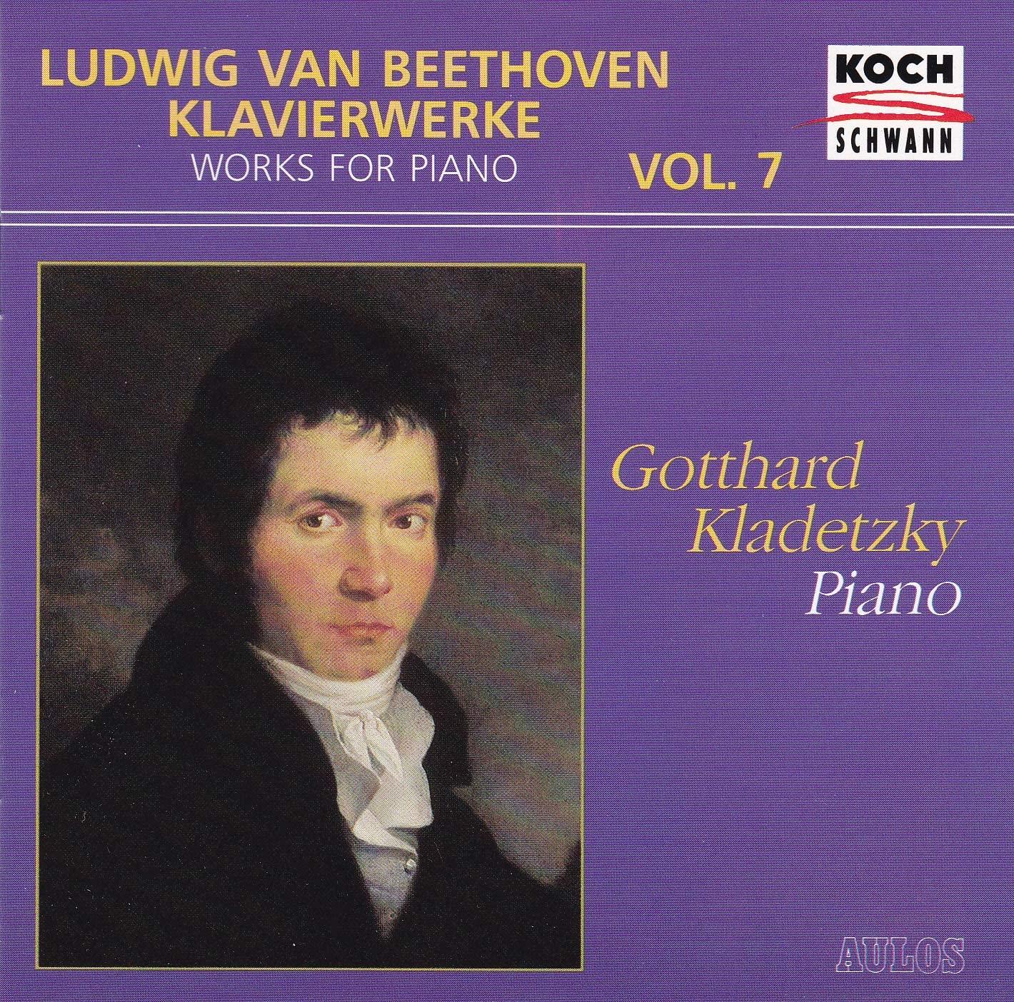 

CD KLADETZKY - Beethoven;Piano Works Vol7 318472 Non Japan Classical Used