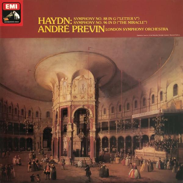 

LP Record LONDON SYMPHONY ORCHESTRA, ANDRÉ PR - Joseph Haydn, Symphony No. 88 in G ASD3328 HIS MASTER S VO 1977 UK Classical Used