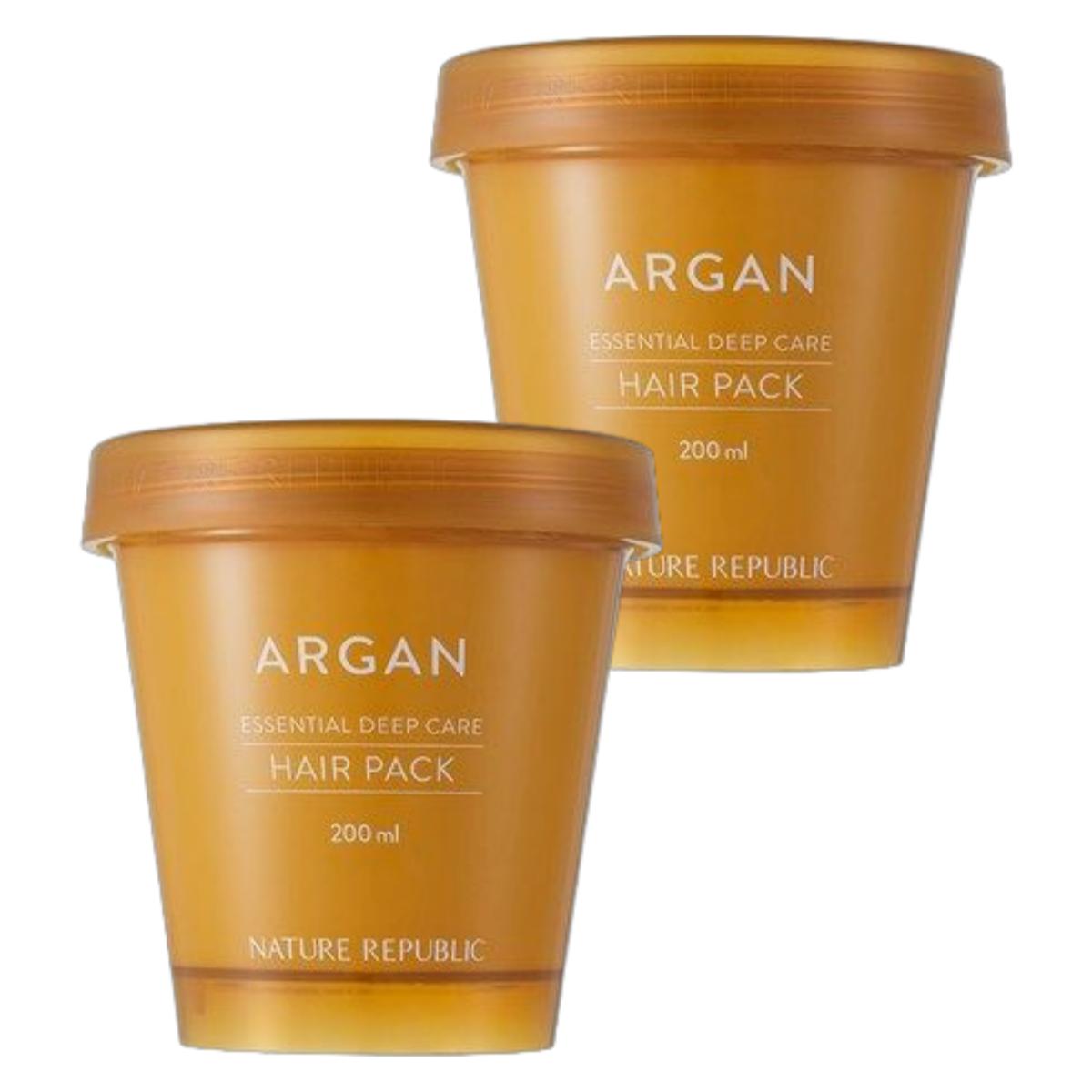 

[Nature Republic] Маска для глубокого ухода за волосами Argan Essential 200 мл 200ml X 2PCS