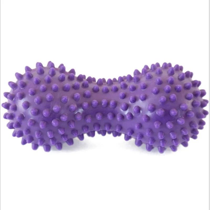 Masážní míč ve tvaru arašídů, relaxační svaly, jóga, cvičení, fitness míč pro úlevu od vyčerpání těla, rukou a nohou z PVC míče