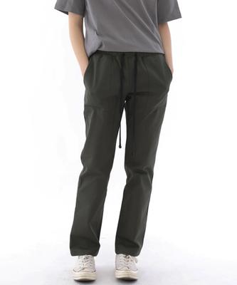 Seinteukeulu Nice Bag Straight Fatigue Pants Nsb-320 Khaki