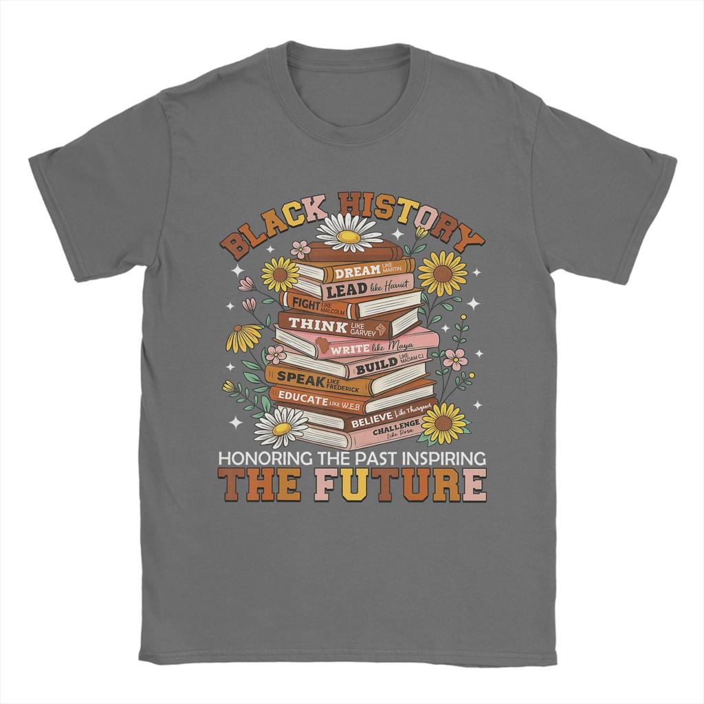 Black History Month Black African American T Shirt Summer 100 Cotton T Shirts Tee Shirt Short Sleeve Y2K Retro Clothing