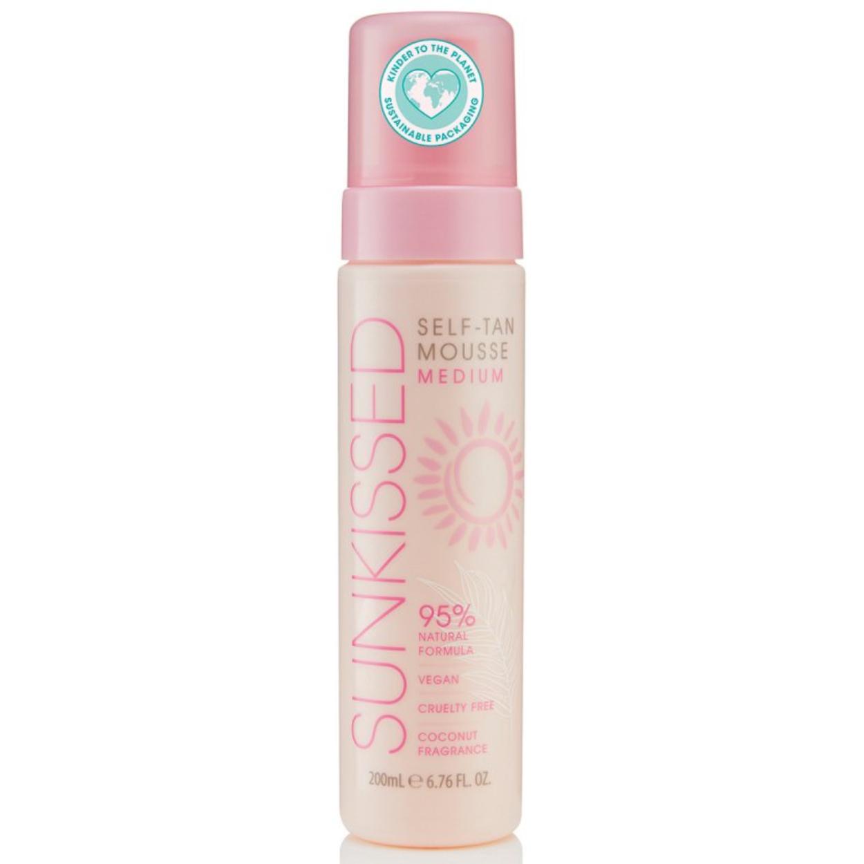 Mousse Autoabbronzante Sunkissed Media 200ml
