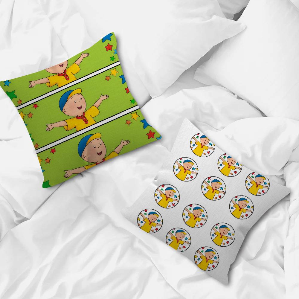 Cartoon Cute Caillou  pillow cover sofa cushion cover home room decoration children gift