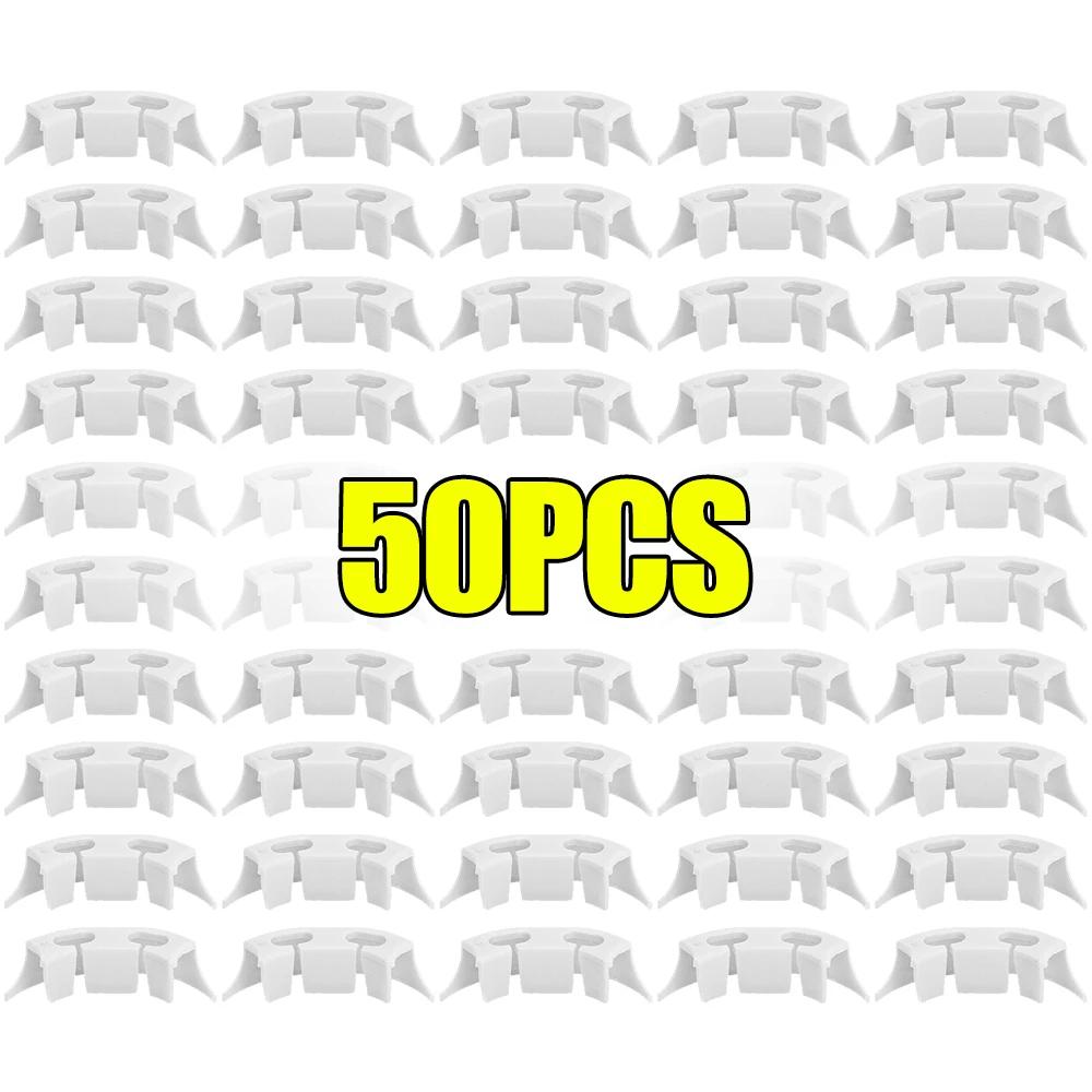 

100-50 шт. Устройство для сгибания растений, Регуляторы роста растений, Пластиковые зажимы для сгибания цветочных ветвей, Опоры для лазания с низким уровнем стресса