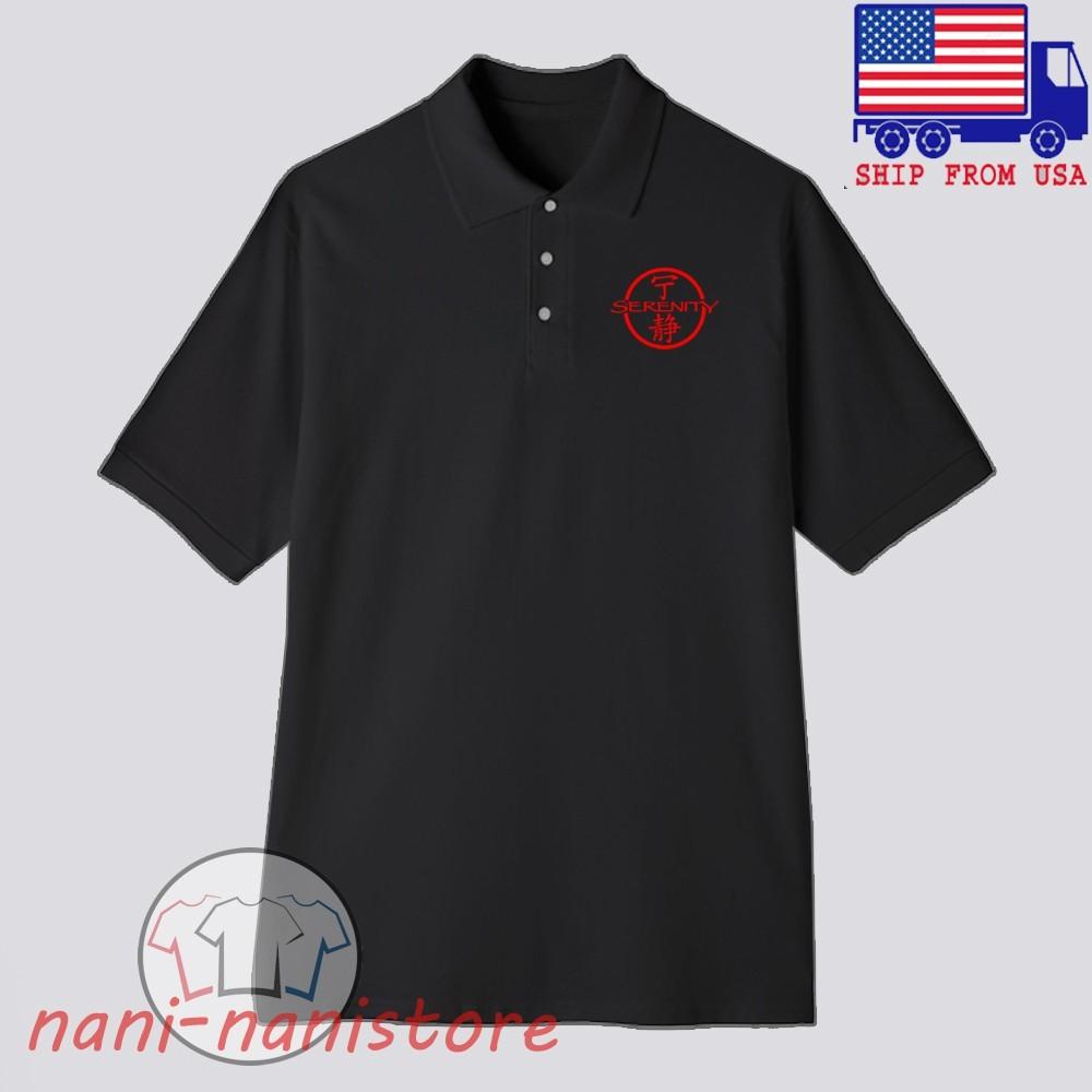 Serenity Firefly Men#039;s Printed Black Size S3XL Unisex T-Shirt XL