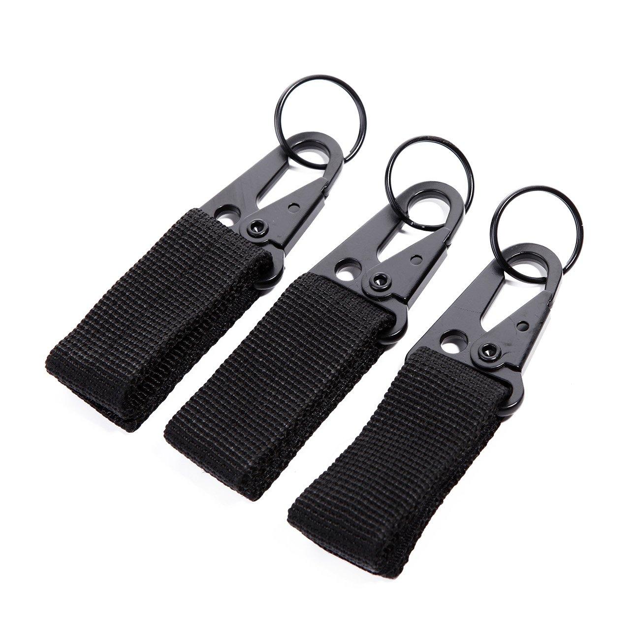 

Generic Climbing Rock Climbing Carabiner Self-Locking (Black)