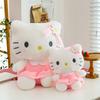 Plush Large Blossom Floral Cat Doll And Cushion Stuffed Toy