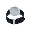 Casio STANDARD Series 50m Waterproof Quartz Movement Leather Strap Japanese and Korean Watch Men's Watch Black Dial MTP-E150L-1B