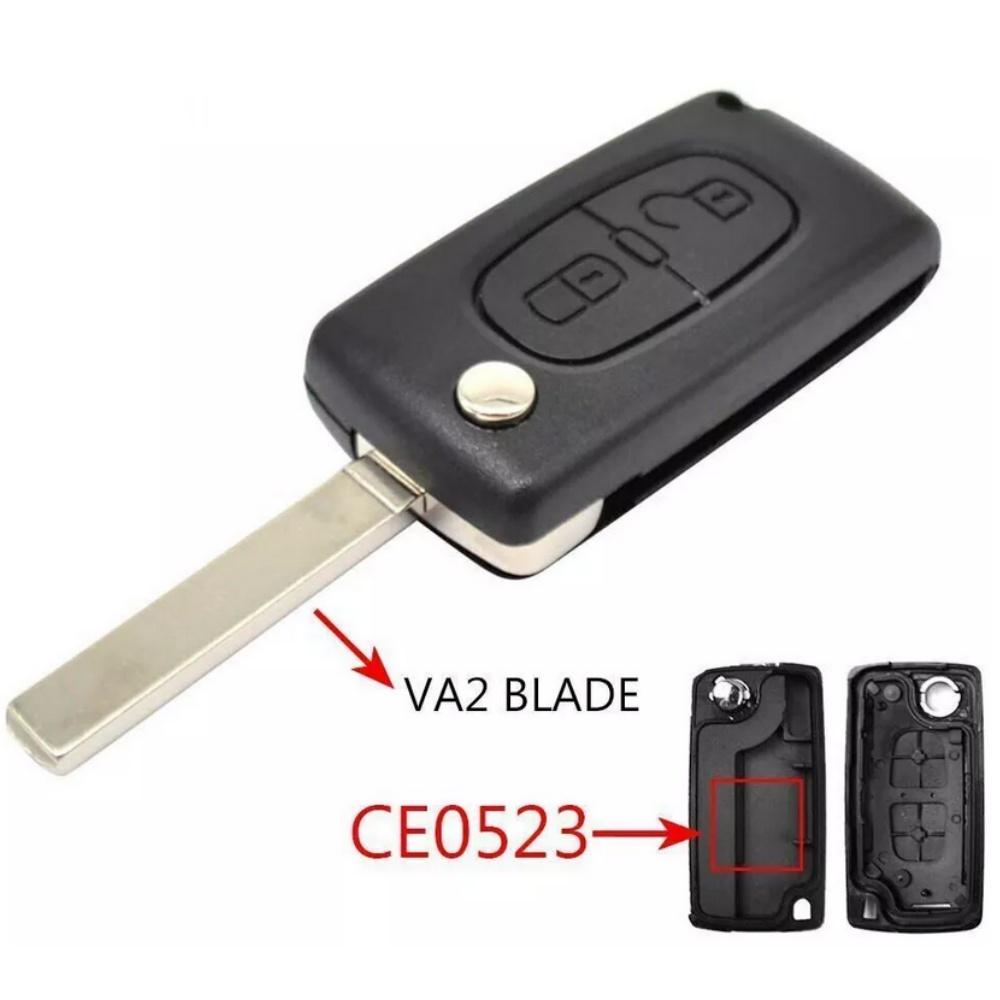 2 Button Remote Key CE0523 VA2 For Citroen C2 C3 C8 Dispatch Peugeot 207 307 308