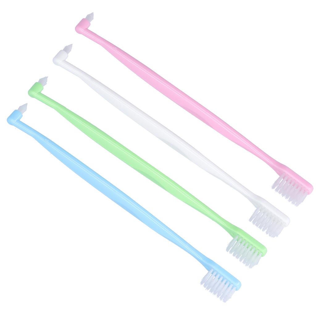 4PCS Orthodontic Toothbrush DoubleEnded Interspace Toothbrush for Braces Teeth Cleaning