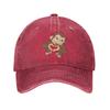 Summer Curious George Is All Heart Baseball Cap Sun Washed Hip Hop Hats FeUnisex Unisex Casual Hiking Fishing Snapback Cap