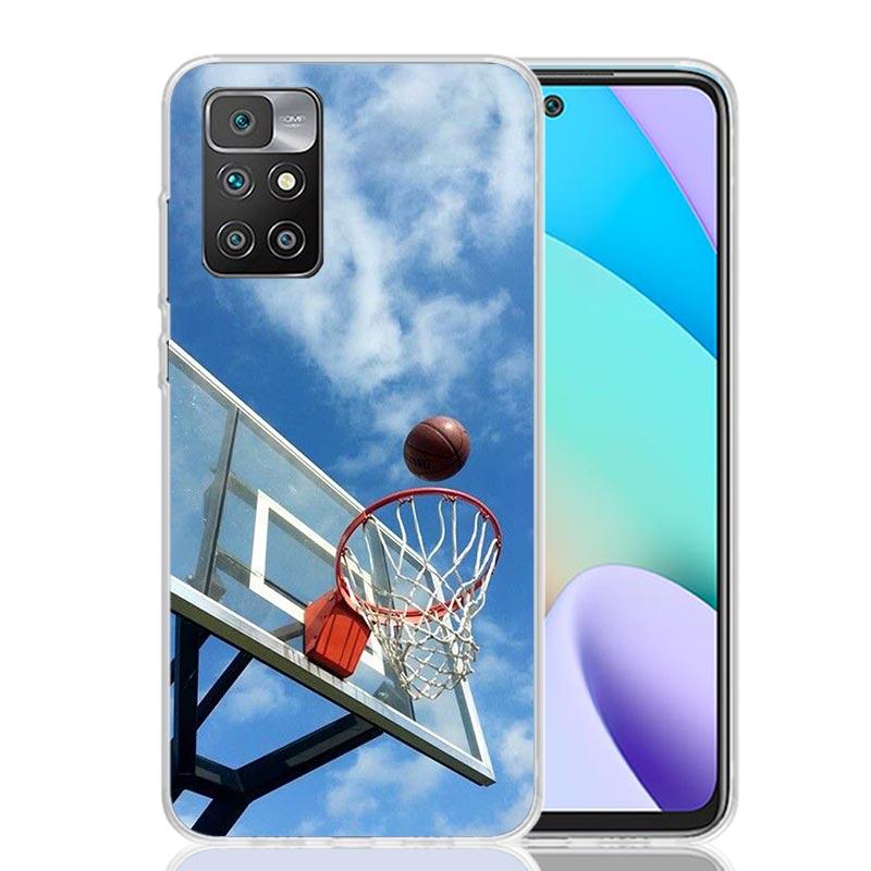 Basketball Basket Play Case Phone Cover for Xiaomi Redmi 13 13C 14C 12 12C 10 10C 10A 9 9C 9A 9T 8 8A 7 7A 6 Pro 6A K70 K60 K40