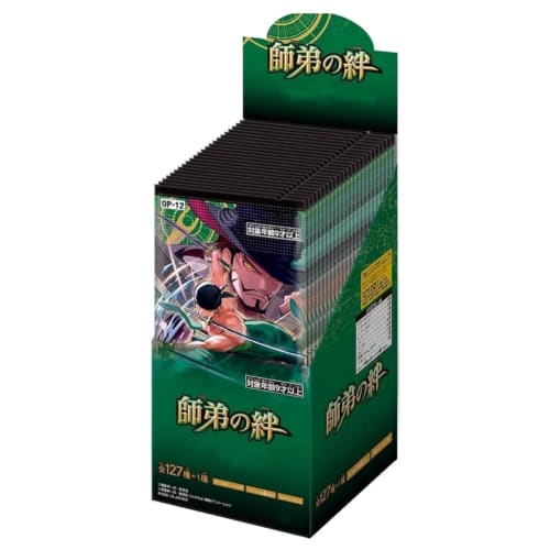 

[Authentic, Unopened Box] One Piece Card Game Booster Pack Bonds of Master and Disciple OP-12