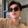 NeoRetro 86512 Artist Sunglasses C4 Deep Black