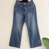 Honey J Skier Semi Bootcut Wide Denim Pants 2 Color