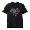 Nurse Love Nursing Student Rn Life Thank You s For Women Long Sleeve T Shirt Black 3X Large vintage Washed Comfortable