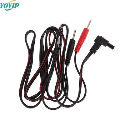 Replacement Electrode Cable Conductive Standard Pin Connection Cables for TENS Unit Muscle Stimulator Digital Therapy Machine