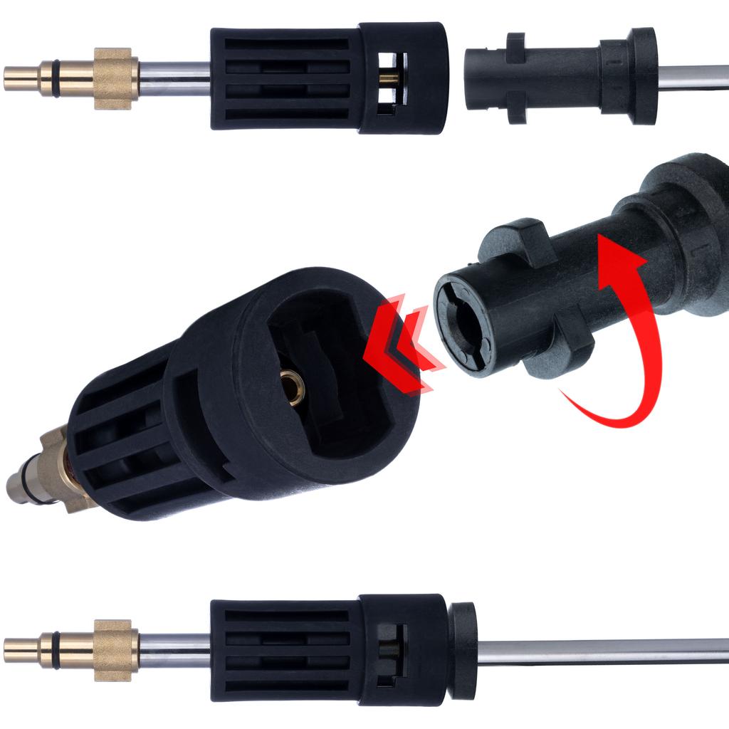 Adapter for Lavor pressure washer to Kärcher K Bayonet