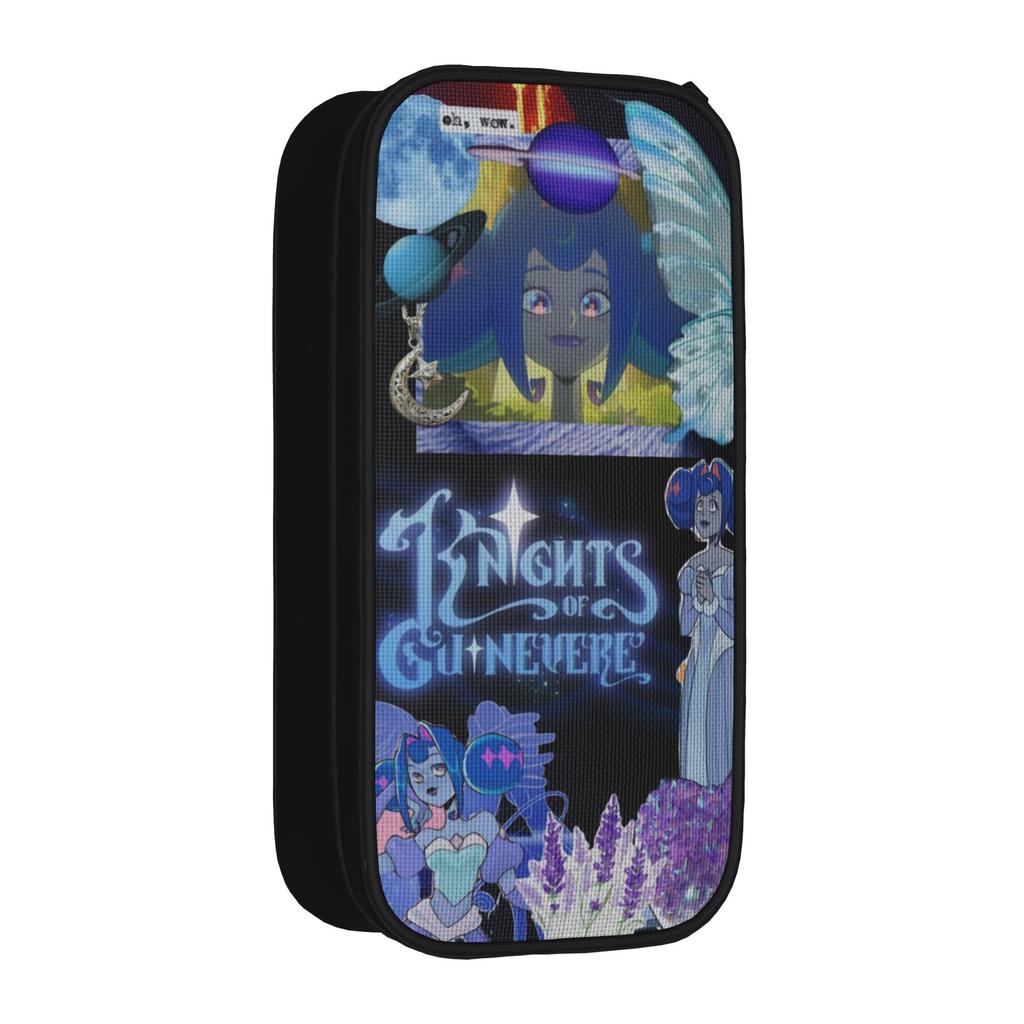 K-Knights Of Guinevere Merch Pencil Case Large-capacity Office Supplies  Pen Case Gift