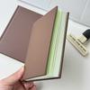 Mint Chocolate Green Inner Page A6 Notebook Girls Diary Thickened Notebook Journal Cute Kawaii Stationery