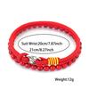 Stylish 2Pcs Men Bracelet Set 5 Colors Available Grade A 3mm String Skin Friendly Without Fading Sports Sweat Absorbent Braslet