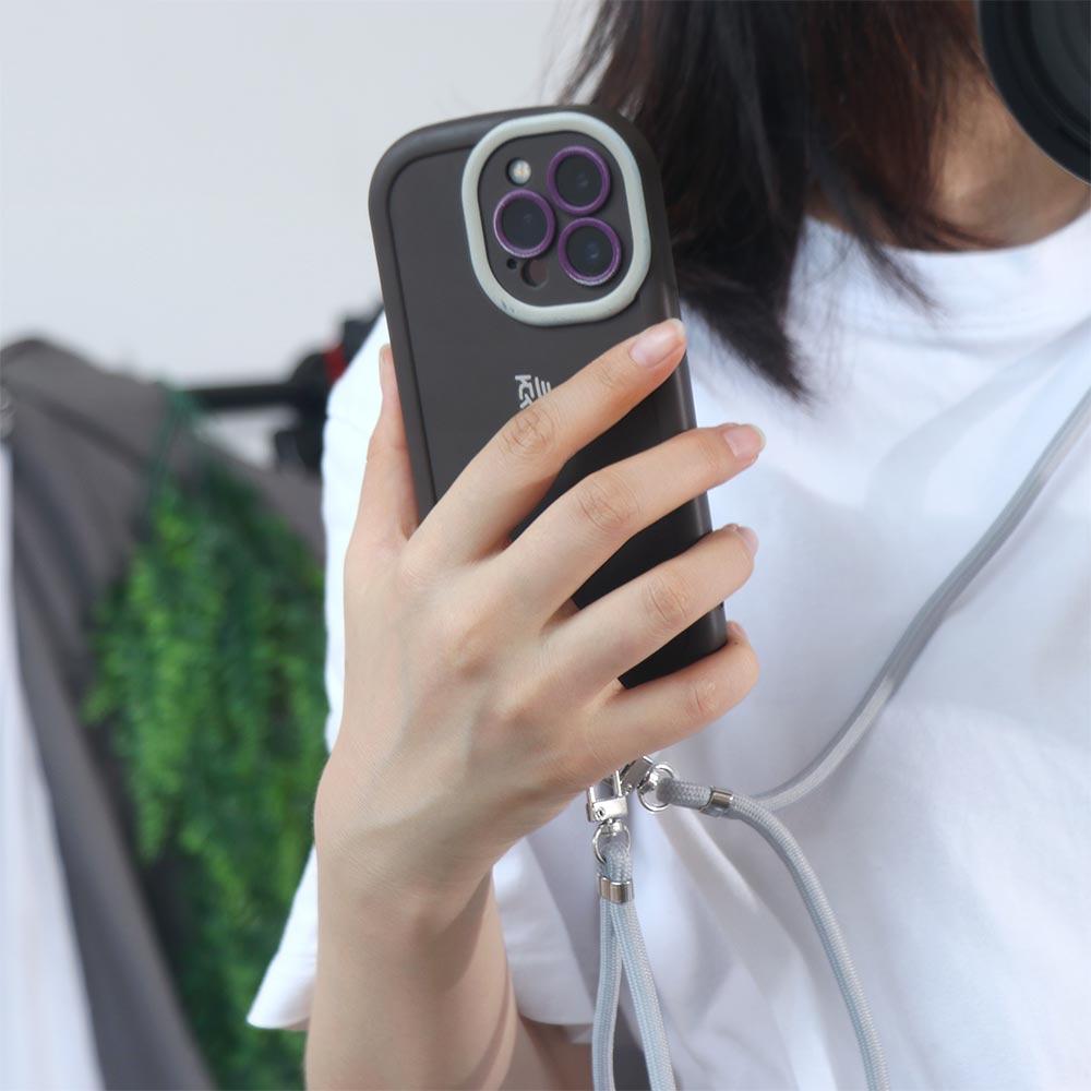Adjustable Nylon Phone Necklace Strap Phone Corssbody Straps Mobile Phone Straps Phone Lanyard