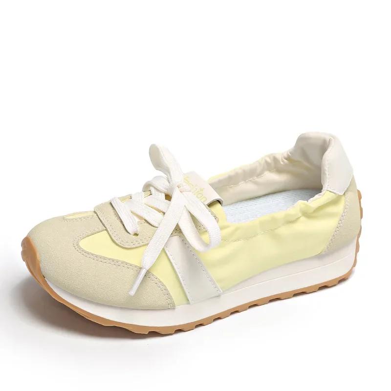 Fashion New Shallow Mouth Casual Sneakers for Women Designer Soft-soled Lightweight Outdoor Sports Women Luxury Shoes