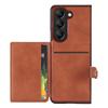 Suitable for Samsung Z Fold6 mobile phone case Z Fold5 lychee pattern insert card bag anti-drop protective case FOLD4