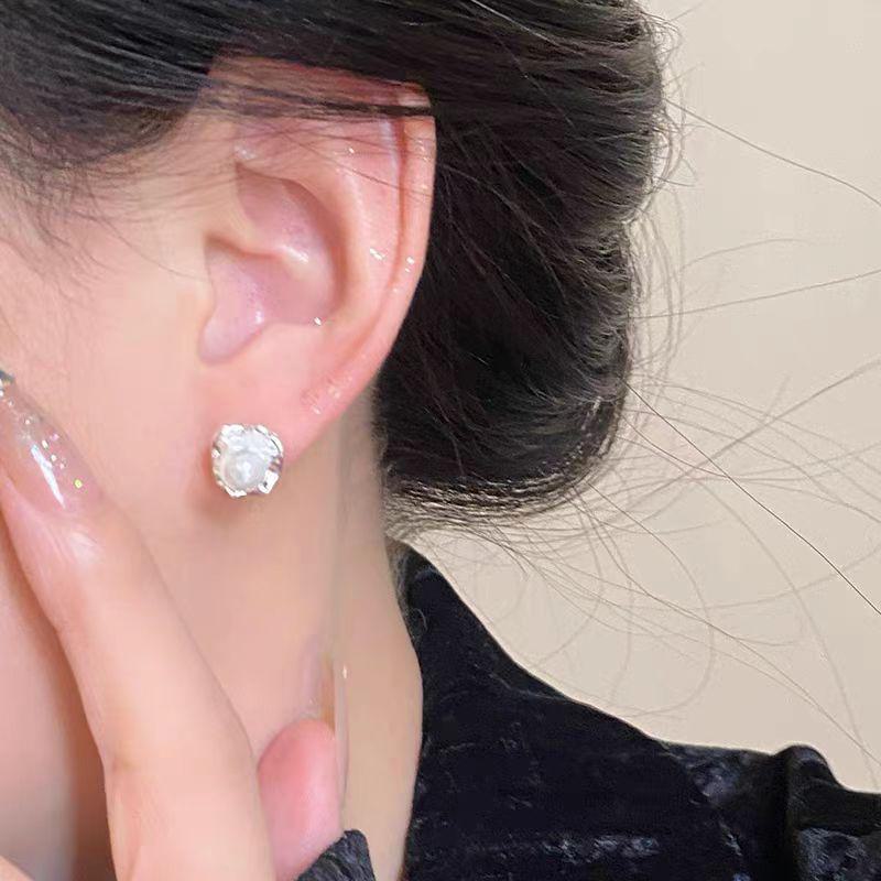 

Трендовые серьги с неровным жемчугом 2025 года для женщин - Уникальный, модный и современный дизайн Geometric irregular