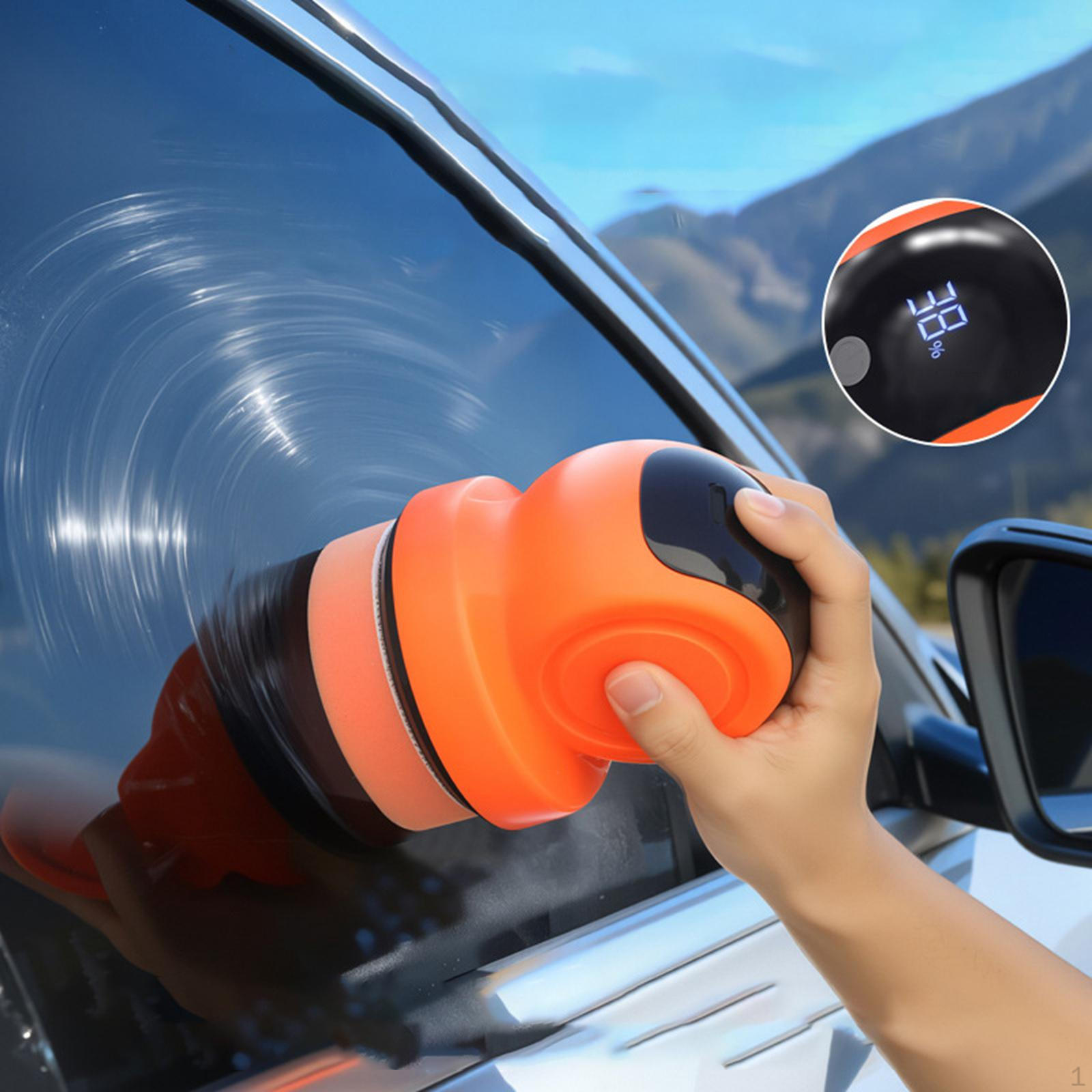 

Car Buffing Polisher Cordless Polishing Machine Portable Lightweight Variable Speed Auto Detailing No De Icing