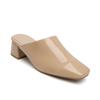 Fashion New Summer Candy Colored Low Heel Outdoor SlippersEuropean and American Women's Simple and Fashionable Coarse Heel Sandals